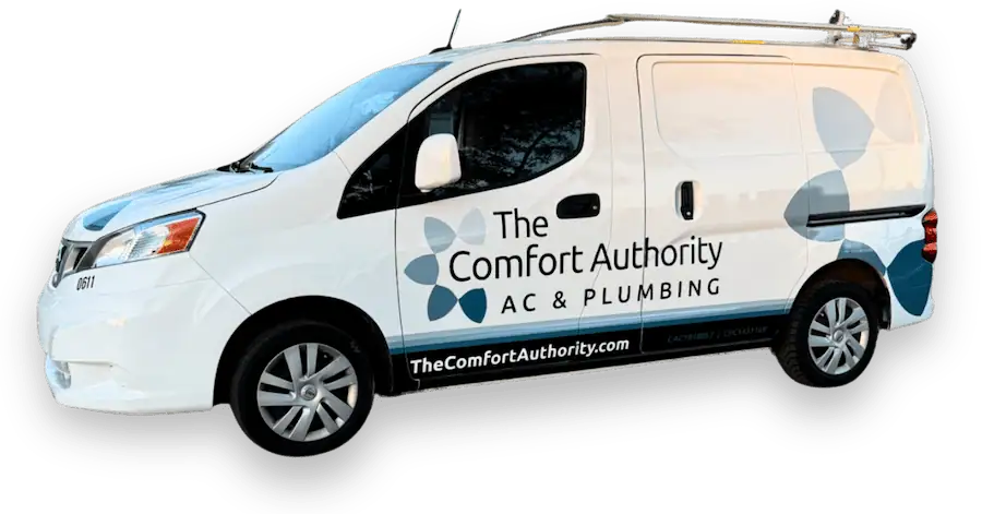The Comfort Authority service van