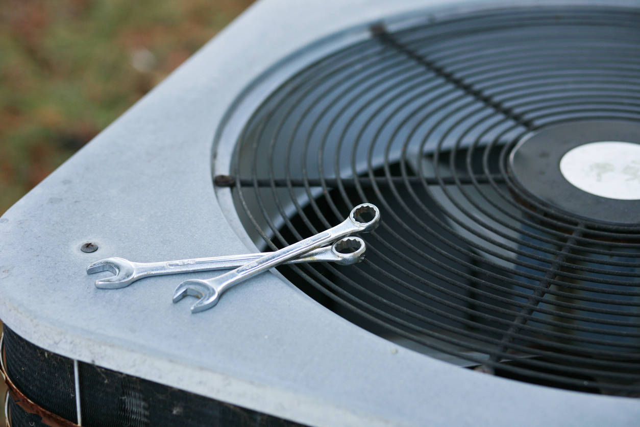 Wrenchs on AC Unit